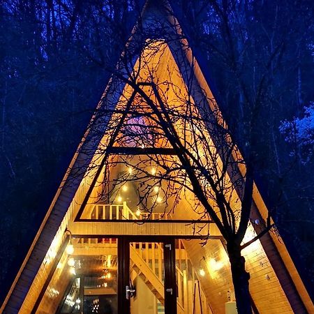 Casa - Cabana Tip A Frame, Cerna, Vaideeni, Valcea Cerna  Kültér fotó